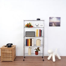 Load image into Gallery viewer, 5 Tier Wire Shelving Unit Storage Rack, 30" W x 14" D x 60" H