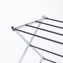 Load image into Gallery viewer, Displays By Jack Portable Collapsible Clothing Dry Rack, Retractable Drying Rack for Clothes, Lingerie, Towels, Linens, Laundry Home Apartment, Metal Chrome Finish