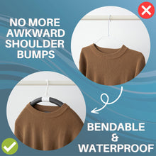 Load image into Gallery viewer, Displays By Jack Clothes Hanger Bendable for Bump Free Clothing Adjustable Versatile